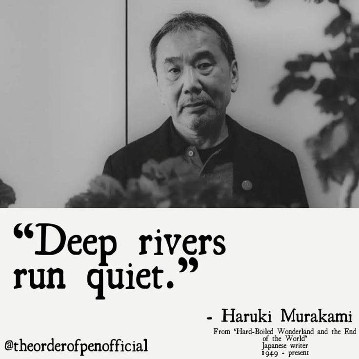 Literariium's tweet photo. — Haruki Murakami https://t.co/PDrJUhHa9F