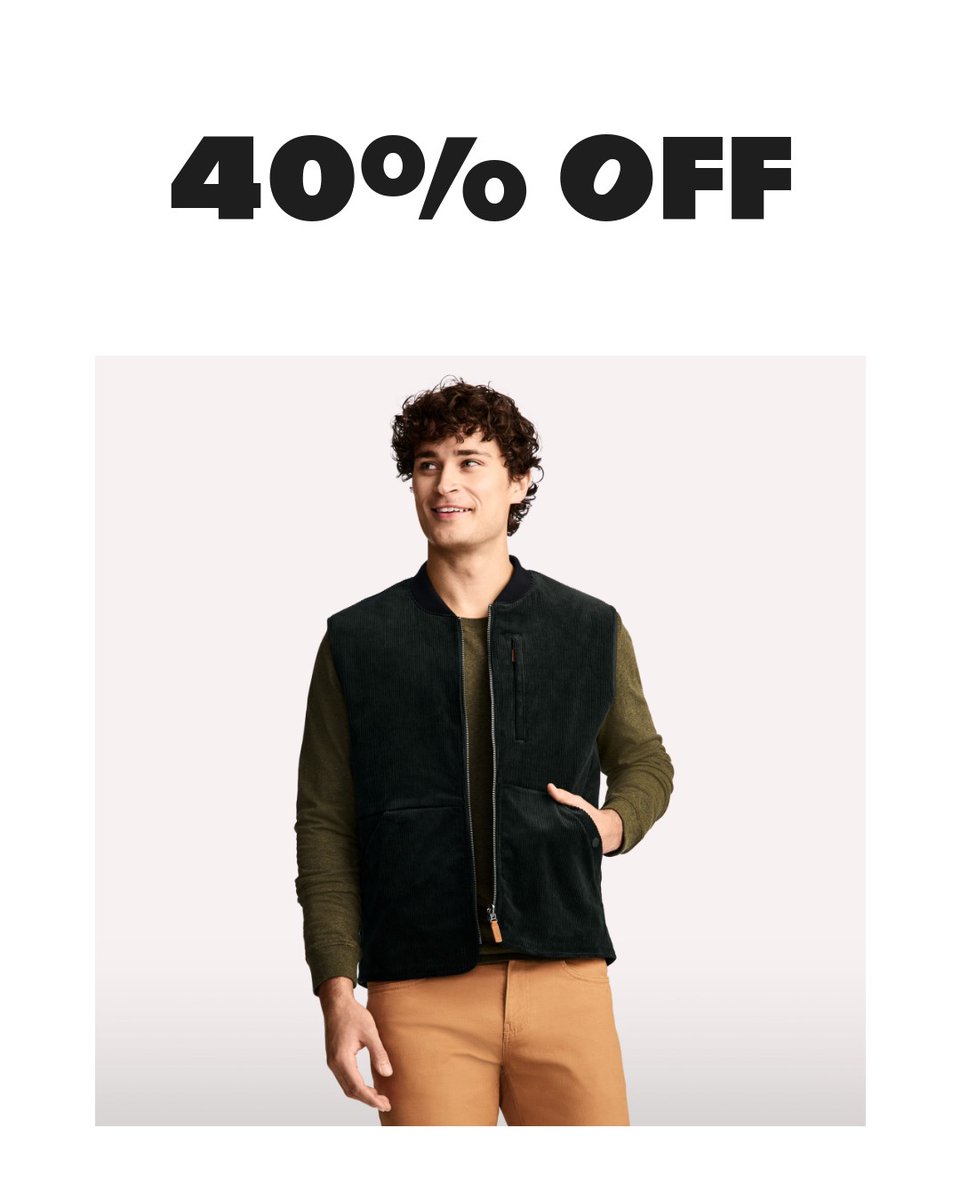LOCLshopRewards's tweet photo. Double the style, one amazing vest. The Jockey Outdoors™ by Luke Bryan Reversible Cord Vest gives you two premium corduroy looks that transition effortlessly from trail to town. Rugged durability meets laid-back comfort—now 40% off.
Buy now: https://t.co/cMneifiYnD
#lukebryan #reversiblevest #outdoorstyle #corduroyfashion #jockeyoutdoors