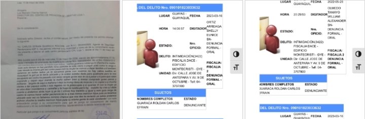 jcarreraandrade's tweet photo. Vivísimos y @SNAI_Ec se hace o finge no darse cuenta. Para tener pases guías han sabido poner denuncias chimbas de amenazas y hacer informes e ir donde quieren y si no resulta meten acción de protección y listo. Un mismo guía pone varias denuncias en fiscalía que nunca avanzaron. https://t.co/XzaId2J3Sr