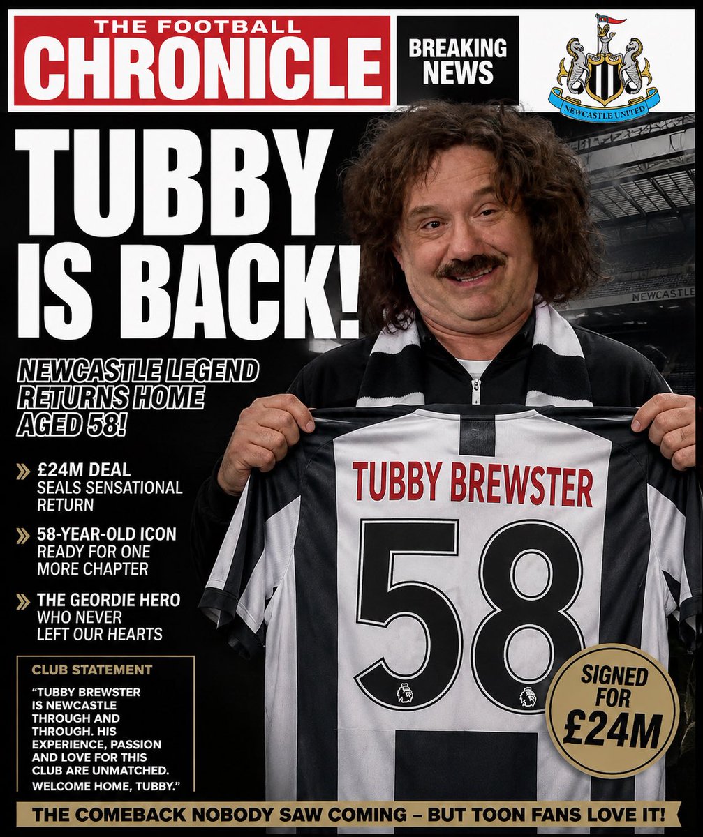 AndrewBrewis4's tweet photo. Just when things were looking disastrous @NUFC have pulled it out the bag! What a signing!! https://t.co/uc1kIe0LQB