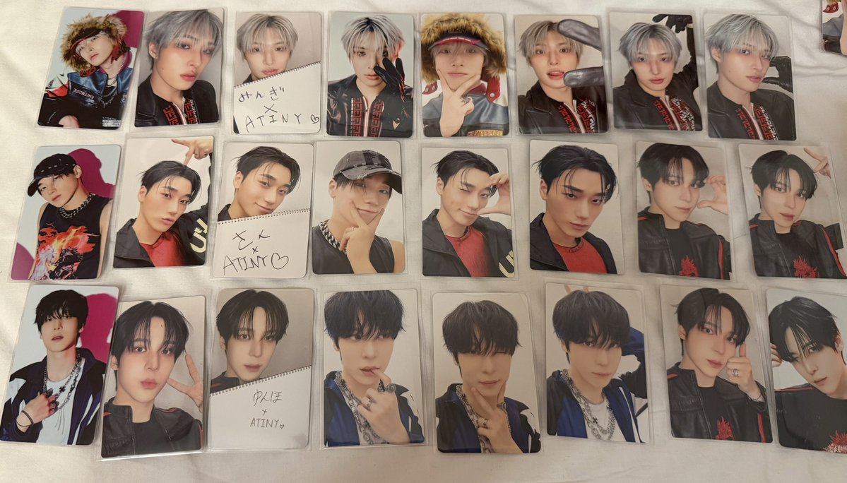 ccc17ccc17ccc's tweet photo. ATEEZ 交換　アチズ　トレカ
譲)画像
求)未使用シリアル

明日ペンミ手渡し可能となります。
よろしくお願いいたします。 https://t.co/DO8F9JAqt2