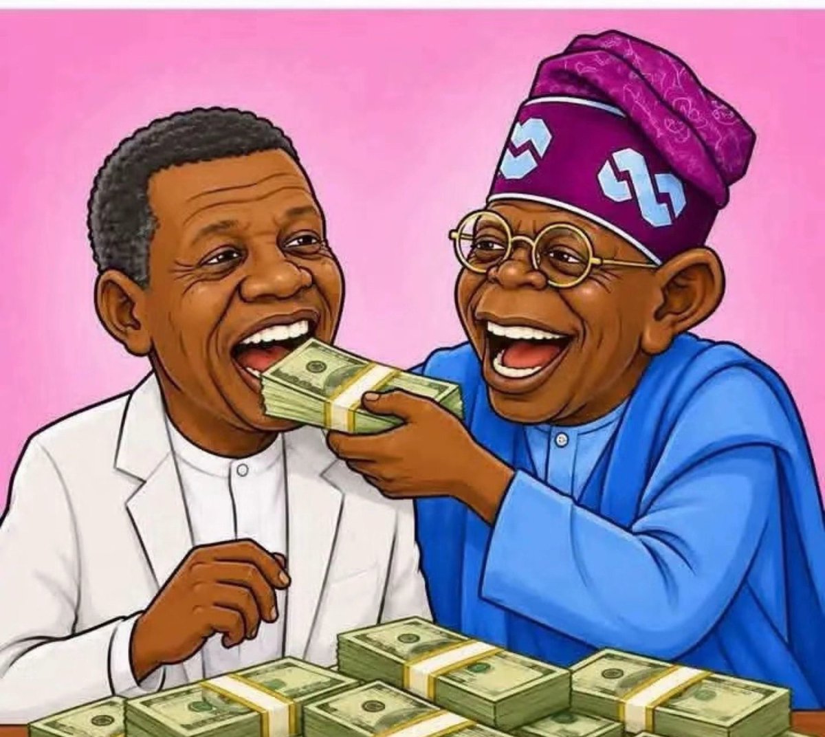 EhisBukason's tweet photo. Adeboye na full Batists!!! https://t.co/x2IkRDEqj2