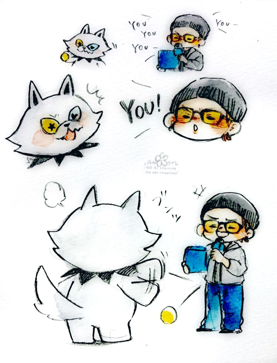 starnge_assn's tweet photo. ‼️🐺📢🥓

#SFxTuiLykyou #LYKNfanart
#TuiChayatorn #LYKYOU https://t.co/AXwM3bGhHO