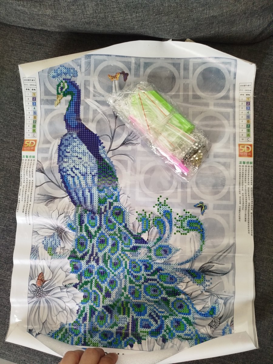 crazydegulady's tweet photo. Pfau sucht neues Zuhause.
Diamondpainting
#wish2hand https://t.co/YNQBYarMIb