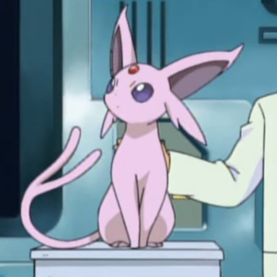 PKMN_twt's tweet photo. Espeon sitting politely https://t.co/fCf3kDSbXq