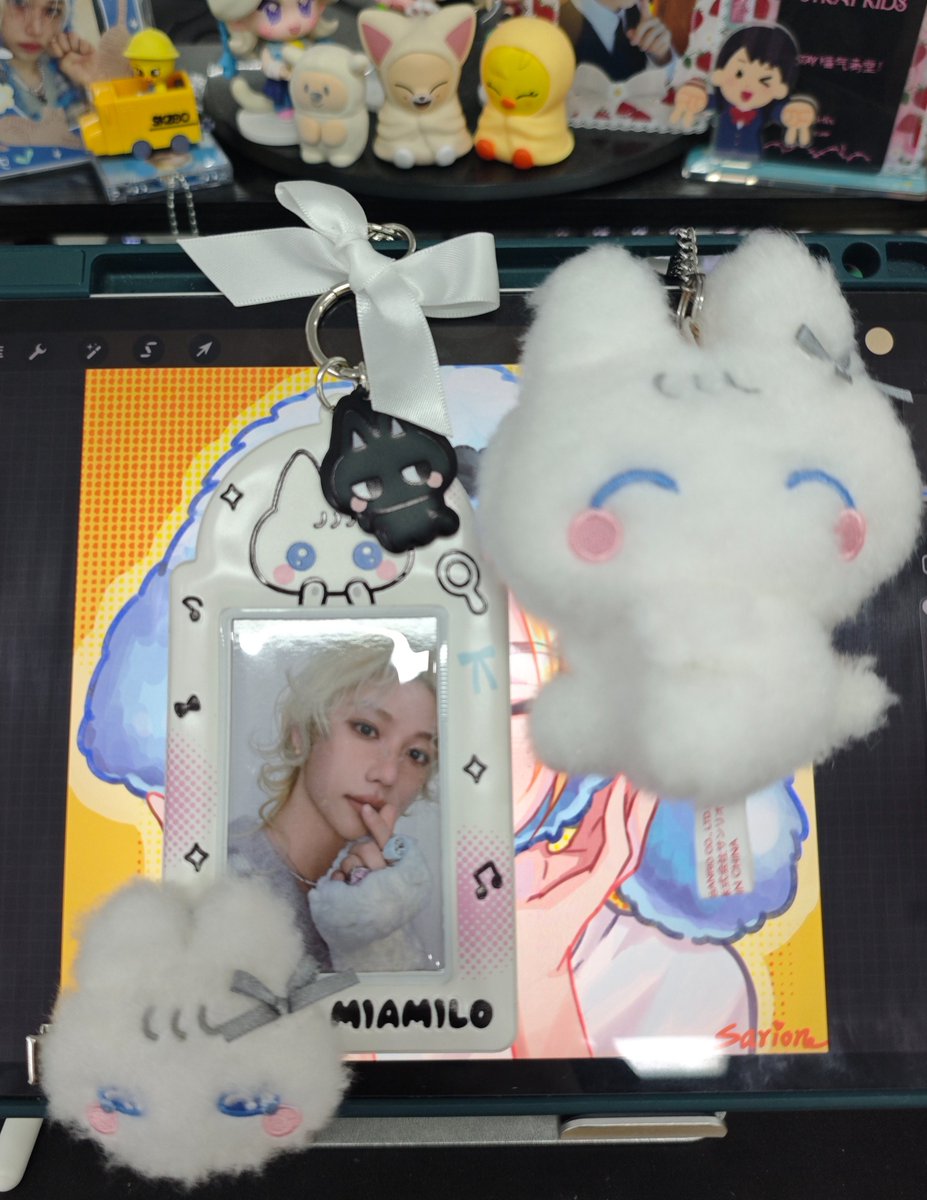 komopig1's tweet photo. My friend and I bought MIAMILO together before~☺️
minlix:mimi &mumu so cute
#MIAMIRO #minlix https://t.co/sSSAixdtcZ