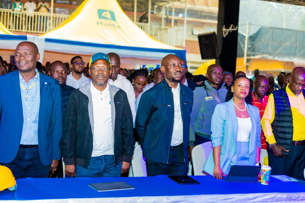 Shunamite256's tweet photo. Hon. Kabuye Kyofa, Minister of State for Kampala Capital City and Metropolitan Affairs, joins us for the launch of #CodeYoMaaliYo as we take another step towards making everyday transport payments safer, easier and more rewarding for riders and passengers alike. #ThePowerOfMoMo https://t.co/EiKvOGigbb