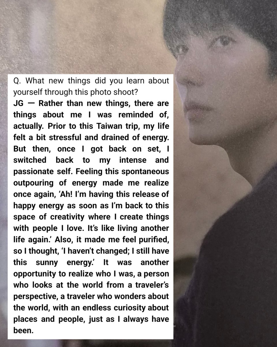 jg_k_drama_417's tweet photo. (ENG) Lee Joon-gi The Star 2026 Interview (2/6)

On filming for kiDnap GAME:
"I had to travel in several countries and keep it a secret. But I learned to enjoy being on set like a traveler as I observed various local lives in those countries. It stimulated me in positive ways." https://t.co/lwKOMJ4vQL