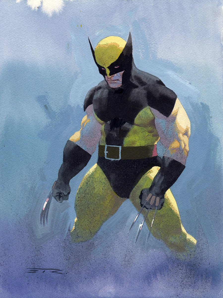 KEVINTOMIRANDA's tweet photo. Wolverine by Esad Ribic https://t.co/QPb2Yp5fMj