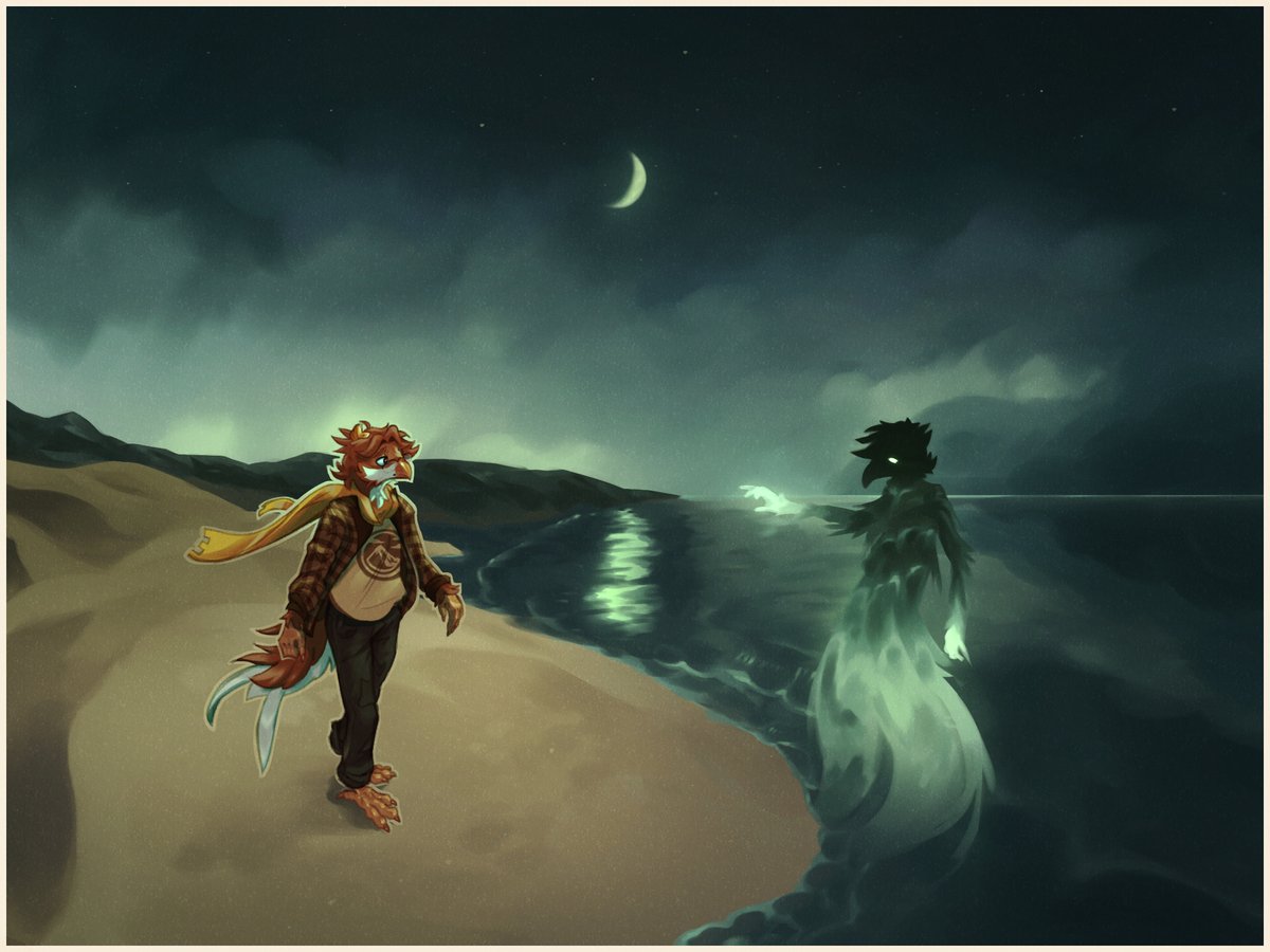 AutumnVibin's tweet photo. The Ghost on the Shore https://t.co/2RPwruU0Pr