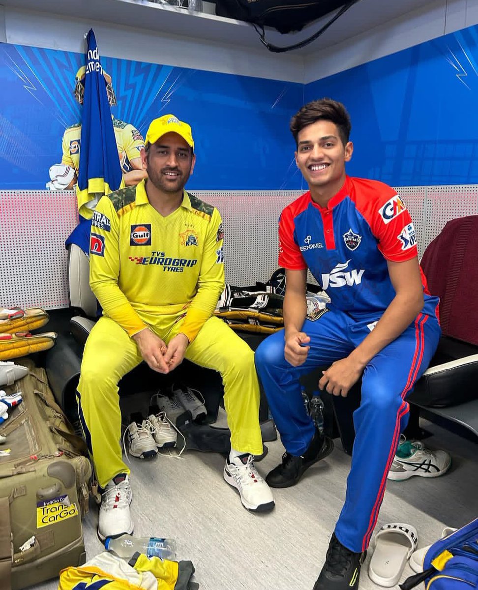 VishalY73709681's tweet photo. In today's DPL, chasing 141 in a 15-over game, Dhull smashed an unbeaten 100 off just 47 balls, blending classical strokeplay with fearless aggression.

A request to the CSK scouting team keep a close eye on this player

#IPL #CSK #CSKFAN

@ChennaiIPL https://t.co/GcxtCkQSek