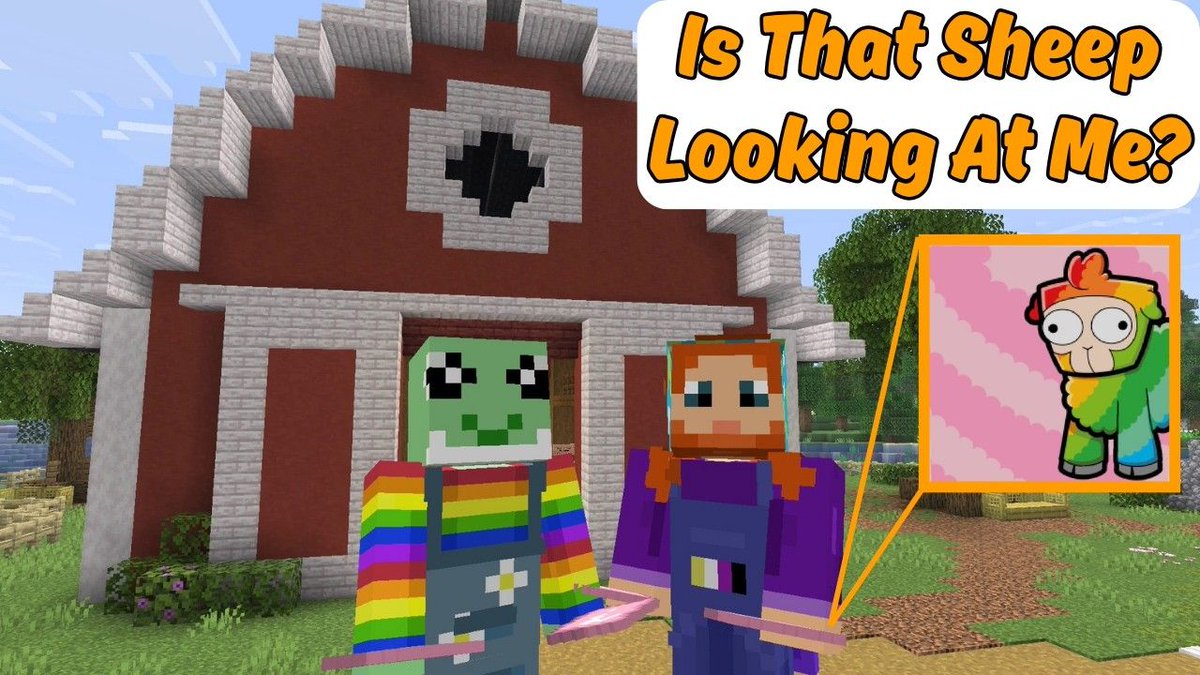clevprof's tweet photo. We're live with Freddo and we're playing "Is That Sheep Looking At Me - The Card Game" as seen on #hermitcraft
Watch on your platform of choice:
YouTube: https://t.co/WJI6zpZhMU
Twitch: https://t.co/LieR3OmKtq
YouTube Shorts: https://t.co/HPEtXVvykl
#minecraft #minigame https://t.co/WgtwBxDt1y