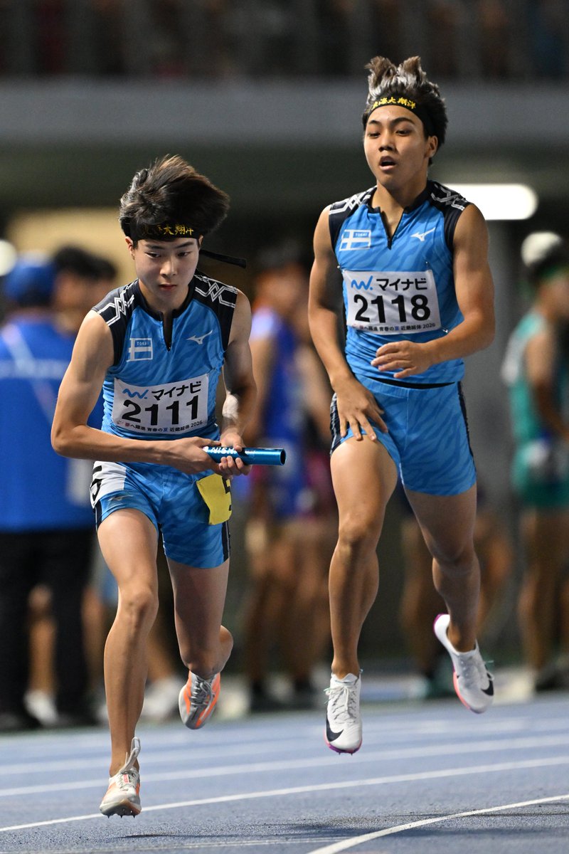 shizusports's tweet photo. #全国高校総体 陸上男子 #1600メートルリレー は #東海大翔洋 が3分8秒48の東海高校新記録で優勝を飾りました。静岡県勢の制覇は2013年の浜名以来、13年ぶりです。今季全国高校ランキングトップの意地を見せ、激戦の末、全国の頂点に立ちました。 https://t.co/1isRDtdPR7