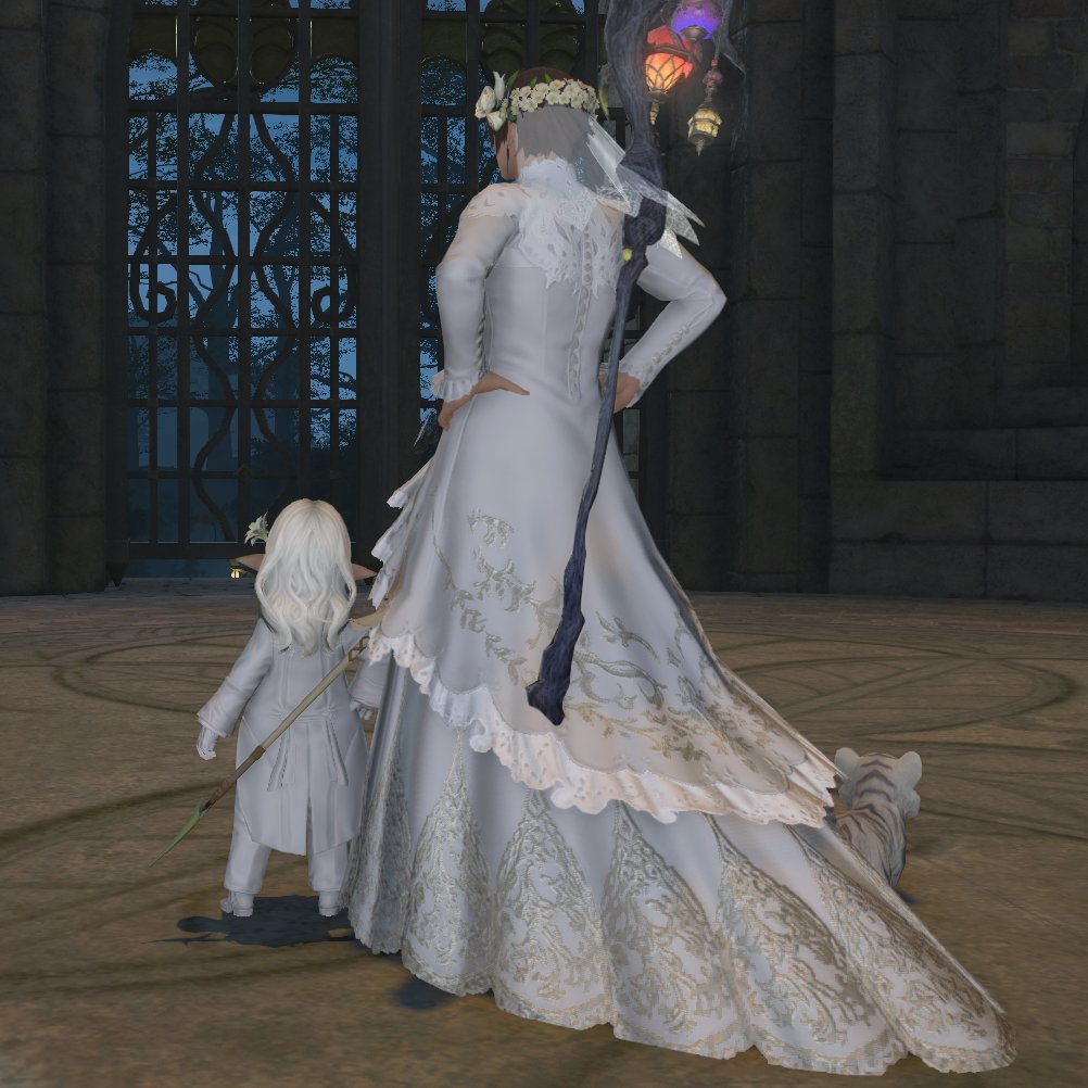 screamwanderer's tweet photo. 偽装結婚もういっかいやって、男女逆で衣装もらったんだけどｗｗｗｗ

胸囲がすごいｗｗｗｗ https://t.co/Fhm7oZHLCx