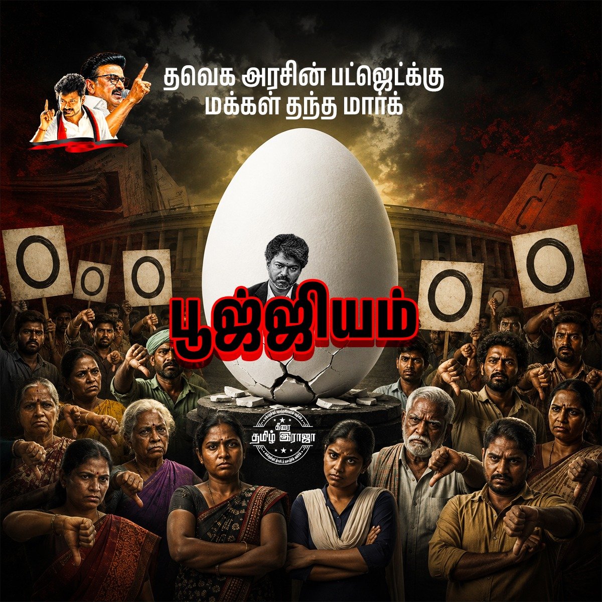 keeraitamilraja's tweet photo. தவெக அரசின் பட்ஜெட்க்கு மக்கள் தந்த மார்க் பூஜ்ஜியம்...0

#TVKFails #TVKVijay‌Fails https://t.co/KPLFoc1lRZ