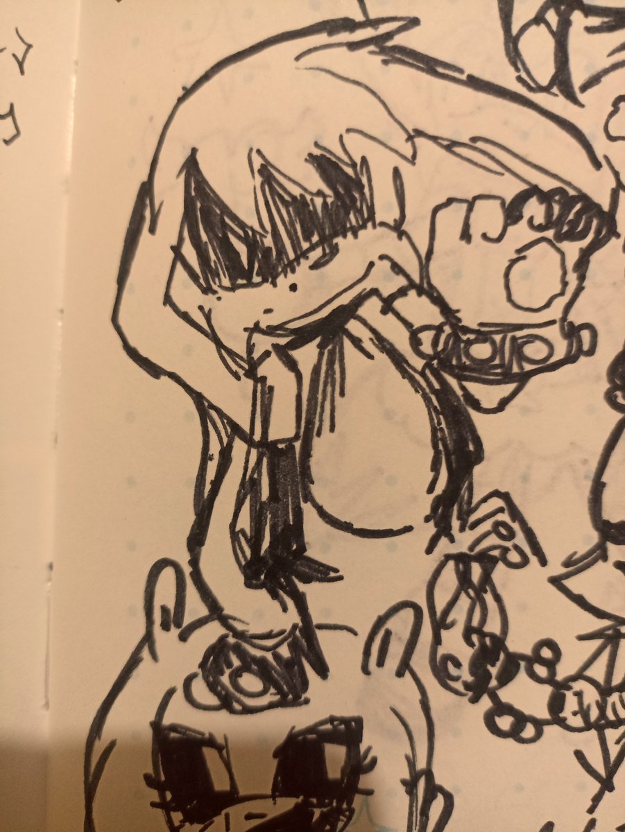 irismkio's tweet photo. doodles I made on a school trip ᕦ⁠ʕ⁠ ⁠•⁠ᴥ⁠•⁠ʔ⁠ᕤ #surgethetenrec #kitsunamithefennec #sonicidw https://t.co/8MEi0IdI5w