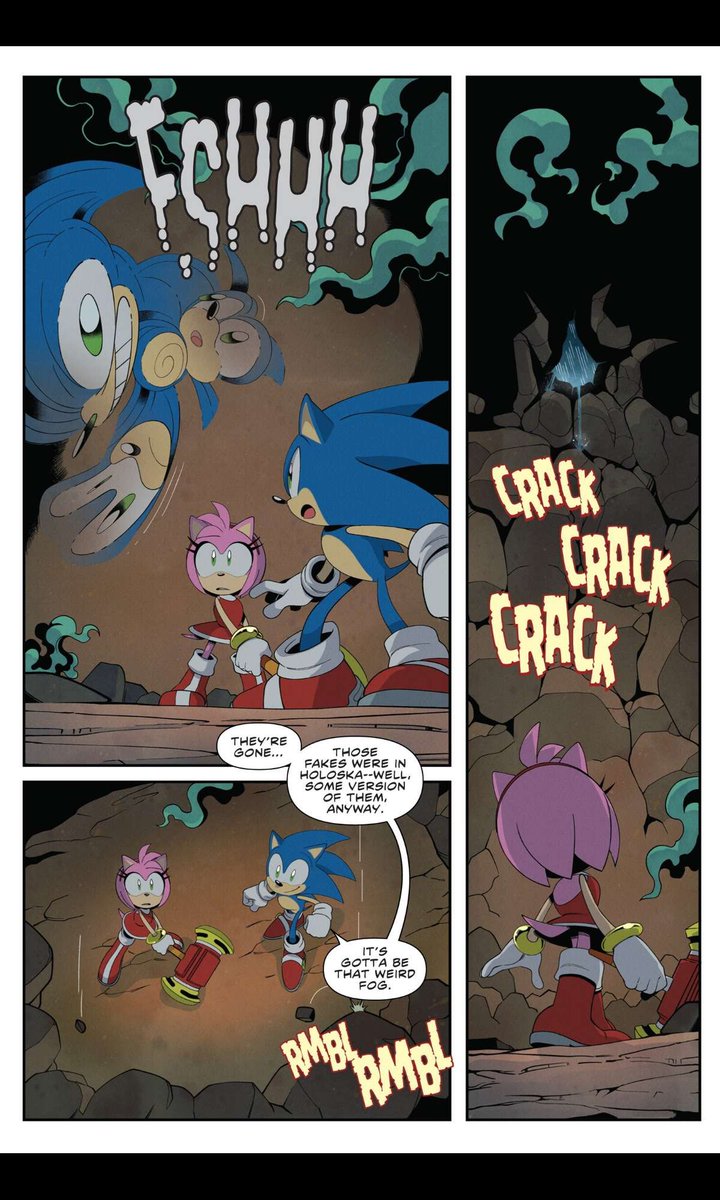 DBlueshi's tweet photo. ABT about to give peeps nightmares with how incredible but creepy these illusions of Amy and Sonic look. Like this legit could pass for creepypasta material in the best way possible. https://t.co/Sm8859QuO8