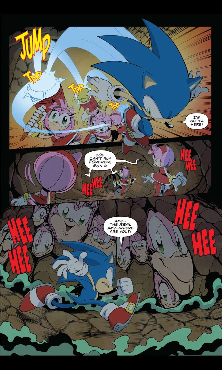 DBlueshi's tweet photo. ABT about to give peeps nightmares with how incredible but creepy these illusions of Amy and Sonic look. Like this legit could pass for creepypasta material in the best way possible. https://t.co/Sm8859QuO8