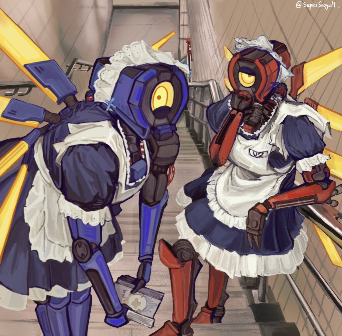 MeroTheSeagull's tweet photo. maids.(?)
#ULTRAKILL https://t.co/IEqfbFUdjF