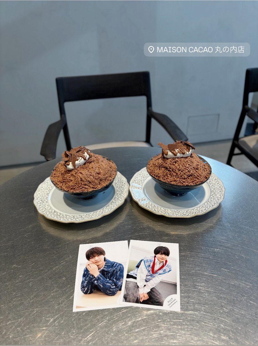 kuto_bell's tweet photo. MAISON CACAOのかき氷すごい濃厚チョコレートだった💕♥️🍫
ワンドリンク制ですദ്ദിᐢ- ̫-ᐢ₎ https://t.co/jiFjs6Gjtl