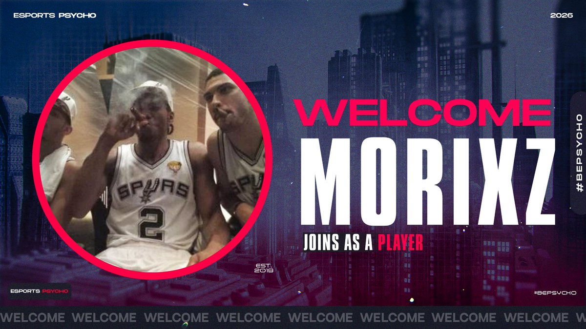 EsportsPsychoEU's tweet photo. Please welcome our newest academy arrival ✍️

@morixzfn 🇩🇪

Ready to Dominate 🏆
stay tuned to see his standings in the future 📈

#BePsycho  🚀 https://t.co/Plg1GCsypP