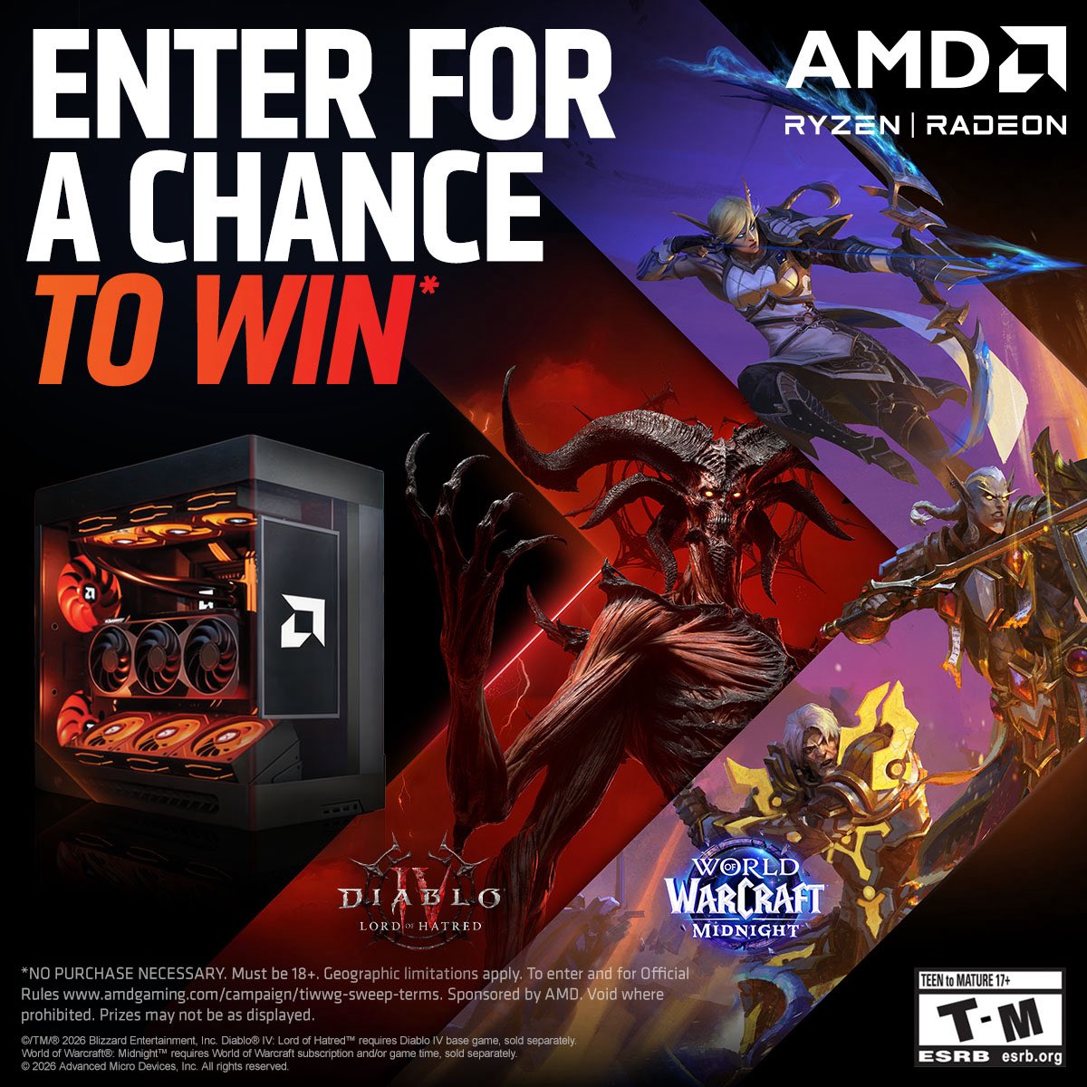 pancakepow's tweet photo. π« GIVEAWAY π«
Enter for a chance to win an AMD powered gaming PC in the #ThisisWhyWeGame Sweepstakes celebration. Link in bio or ‡οΈ
#AMDPartner #ad
π https://t.co/LWbpOBoJmX https://t.co/08r7TK9TAS