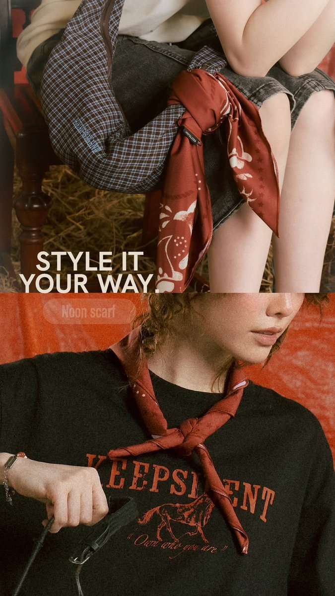 LingOrm_BH's tweet photo. Style it your way 🐴🧡 

Cr. ig story: keepsilent .co  

#KEEPSILENT
#KEEPSILENT_INVISIBLEFENCE
#ออมกรณ์นภัส‌ 
#OrmKornnaphat https://t.co/JSKzsTYYWB