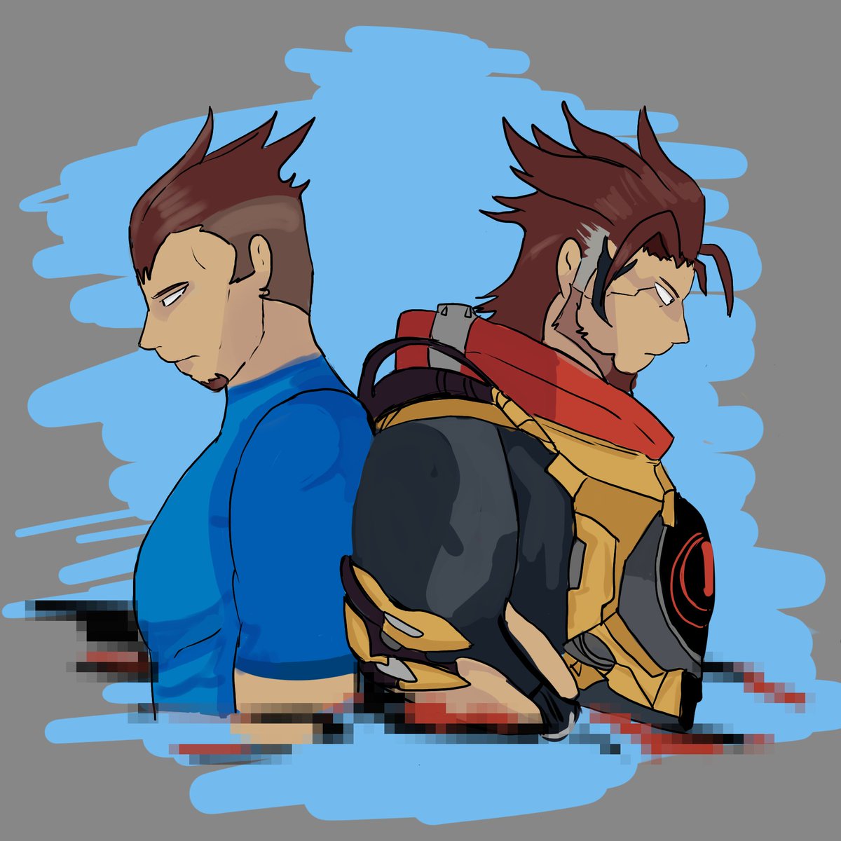 UnknownCauzes's tweet photo. A slight redraw of one of my favorite sprays in game for Emre. 

#overwatch #emre https://t.co/63vvNGxFNU