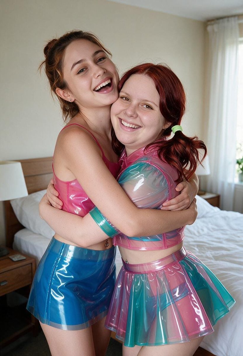 Lizzy1262629's tweet photo. Me and Veronique β soft hugs and big smiles in our matching transparent pink & blue PVC sets! π©·πβ¨ Soft vibes and glossy night energy β¨
#MeAndVeronique #ClearPVC #MatchingOutfits #LesbianFun #KinkyCouple #ShinyFashion #GlossyFashion #PVCSet #CoupleLook https://t.co/z2vhPwYFVa