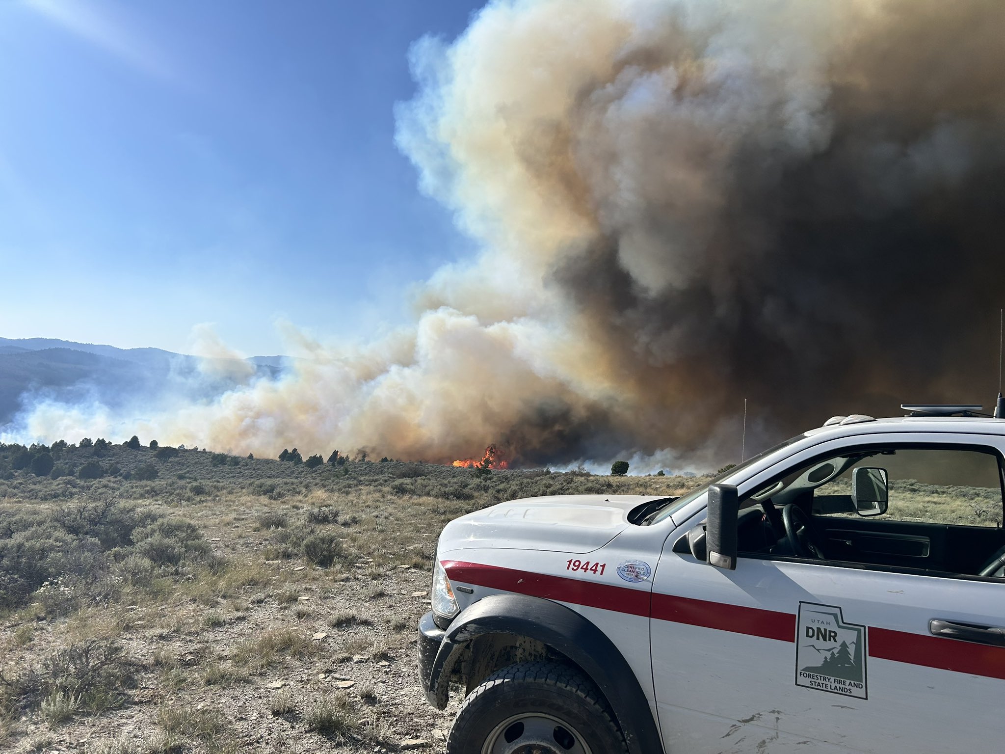 Little Horse Fire Estimated at Over 100 Acres Near Fruitland
