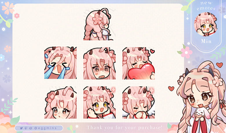 eggmins's tweet photo. emotes for myself hehe https://t.co/krrWbcpZvU