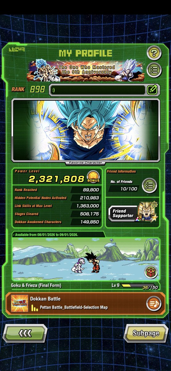 godkufan's tweet photo. @LrCarnivalBroly Been doing a lot of link leveling and box cleaning the past 2 months
Str uis tur fits here perfectly https://t.co/LvOTsvSjUz