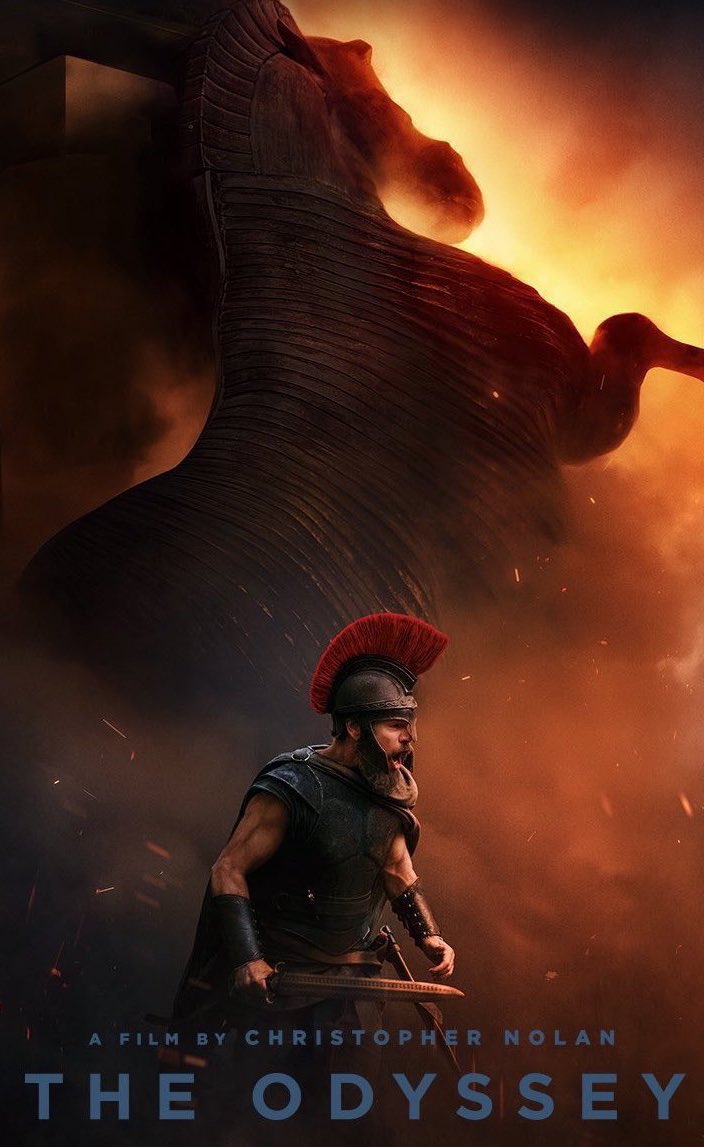 PopBase's tweet photo. ‘THE ODYSSEY’ has surpassed $300 million at the worldwide box office.

It is on track to surpass $1 billion worldwide, which would make it Christopher Nolan’s highest-grossing film ever. https://t.co/kF7uQGwjAw