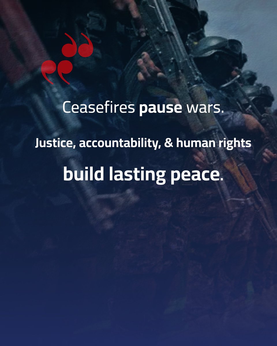 CIHRS_Alerts's tweet photo. #IranWar
Renewed hostilities are a stark reminder that ceasefires alone cannot build lasting #peace.
Without #accountability, an end to unlawful #occupation, protection of #civilians, & respect for #HumanRights, today's agreement risks becoming tomorrow's renewed conflict.
https://t.co/zVK6G8LqQl