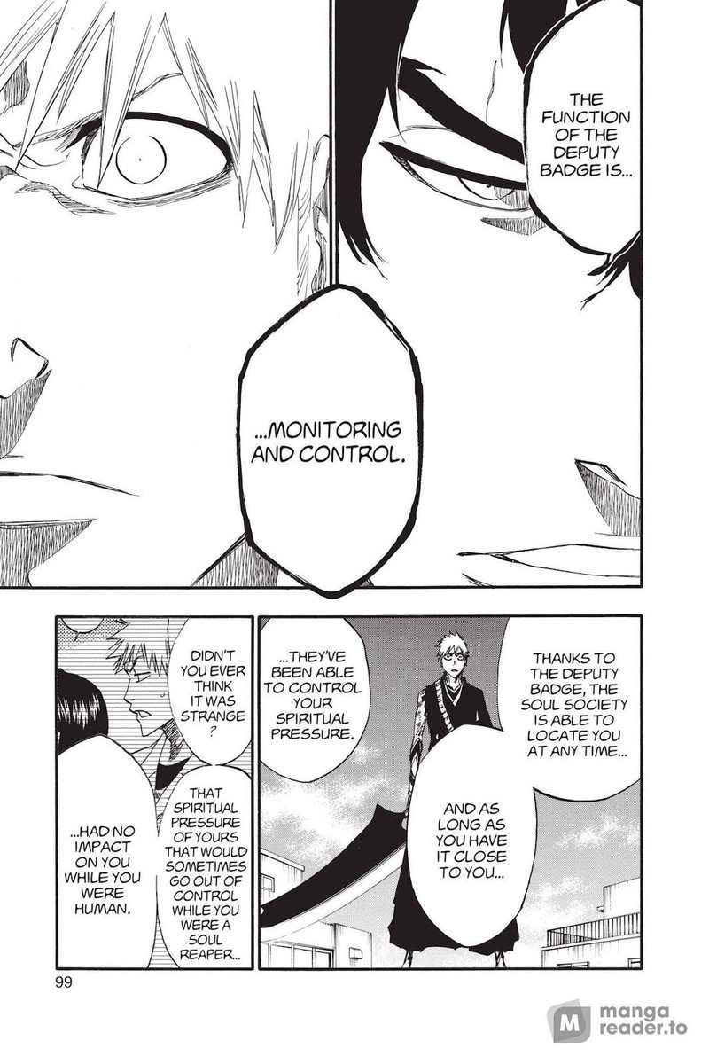 IzuOchaCanon431's tweet photo. It's kinda crazy to me how they didn't tell him the truth even after he literally saved their asses from Aizen https://t.co/tx2JRy0vYU