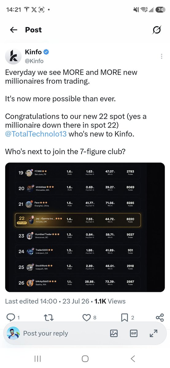 TotalTechnolo13's tweet photo. Thanks to @OptsMillionaire https://t.co/QvfXWYk9aY