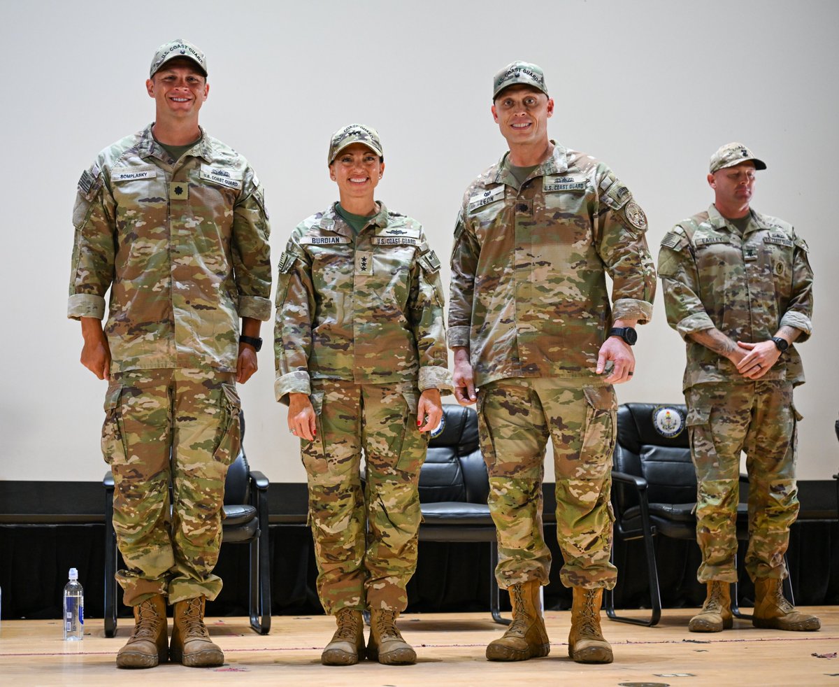 USCGLANTAREA's tweet photo. 1/3 Two Coast Guard tactical units welcomed new commanders this week. #PACTACLET and #HITRON continue leading global maritime law enforcement and counternarcotics operations. #USCG #AtlanticArea https://t.co/ihNWmMbcXC