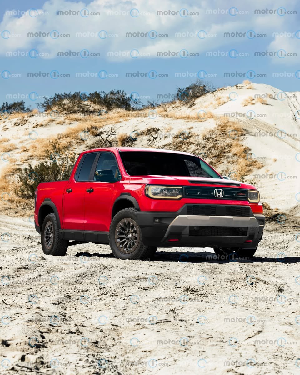 EarnhardtHonda's tweet photo. The next-gen Honda Ridgeline is coming. 👀

With a Passport-inspired design, a refreshed V6, and a more rugged attitude, the Ridgeline is ready for its next chapter.

Renderings via @motor1com. https://t.co/UIpfRyEZhb