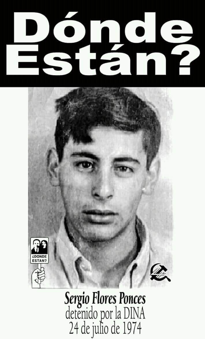 RadioUmbral's tweet photo. Sergio Arturo Flores Ponce 23 años Estudiaba  Filosofía en la Universidad de Chile militante de   la Liga Comunista fue detenido y desaparecido por la Dina el 24 de julio de 1974
No Olvidamos 
No Perdonamos https://t.co/7XqtKE3XCe