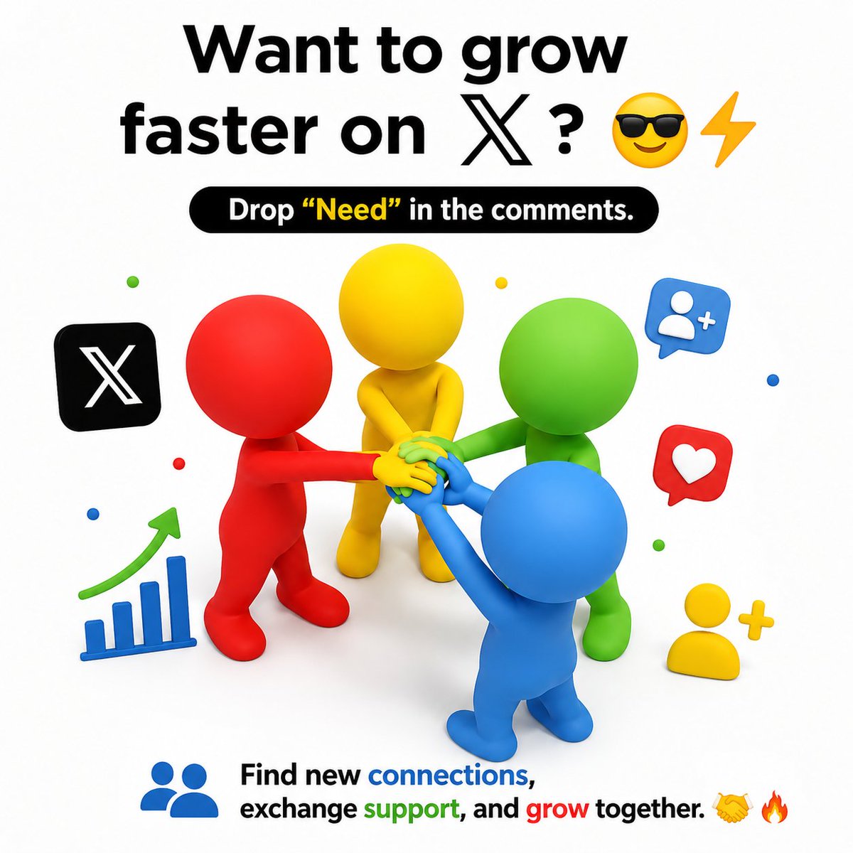 coinbase3814's tweet photo. 🚀 Want to grow faster on 𝕏? 😎⚡

💬 Drop "NEED" in the comments! 👇

🤝 Get new connections.
📈 Gain more followers.
💙 Support each other.
🔥 Grow together! https://t.co/KilfxdB7MC