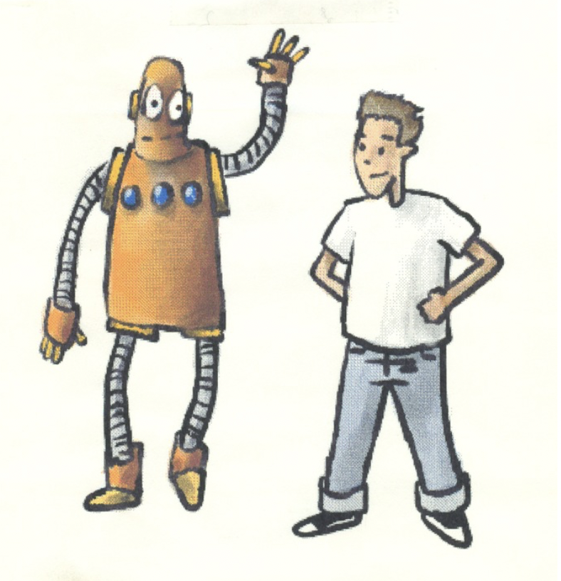 brainpop's tweet photo. It started with a drawing 🤖 https://t.co/k1uink96YV