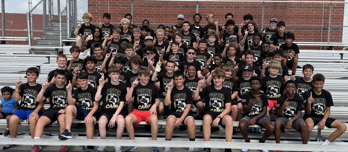 FosterFootball's tweet photo. 2026 Foster Falcons Football Camp
@AthleticsFoster @FosterHSNews @FHSABC_TX @lcisdathletics @lcisdCommRel @fbheraldsports https://t.co/WFPE3gWJlB