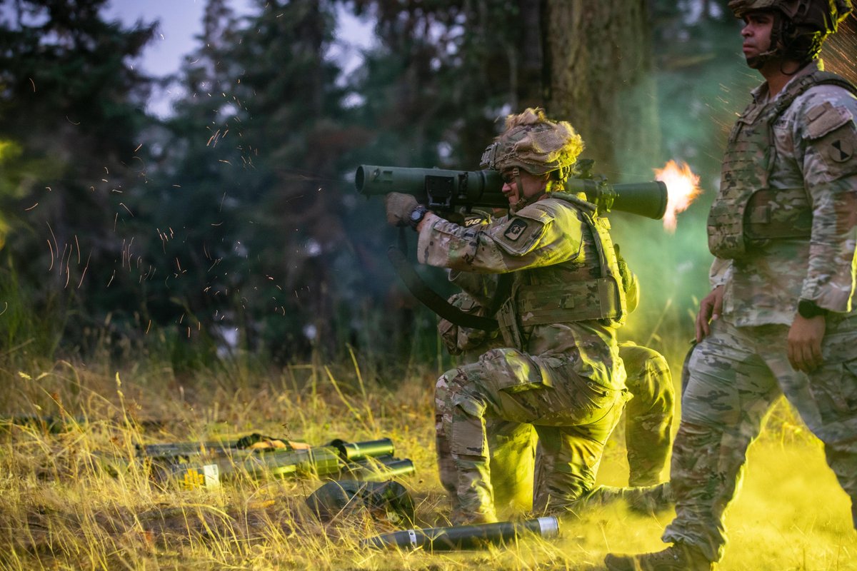 I_Corps's tweet photo. Day three
@USARPAC Best Squad competitors took on the Crucible, Carl Gustaf live-fire, rope course, zodiac paddle, helocast and downed pilot recovery, with every event demanding teamwork, adaptability and endurance. #bsc #BestSquadCompetition https://t.co/59YtbjgByN