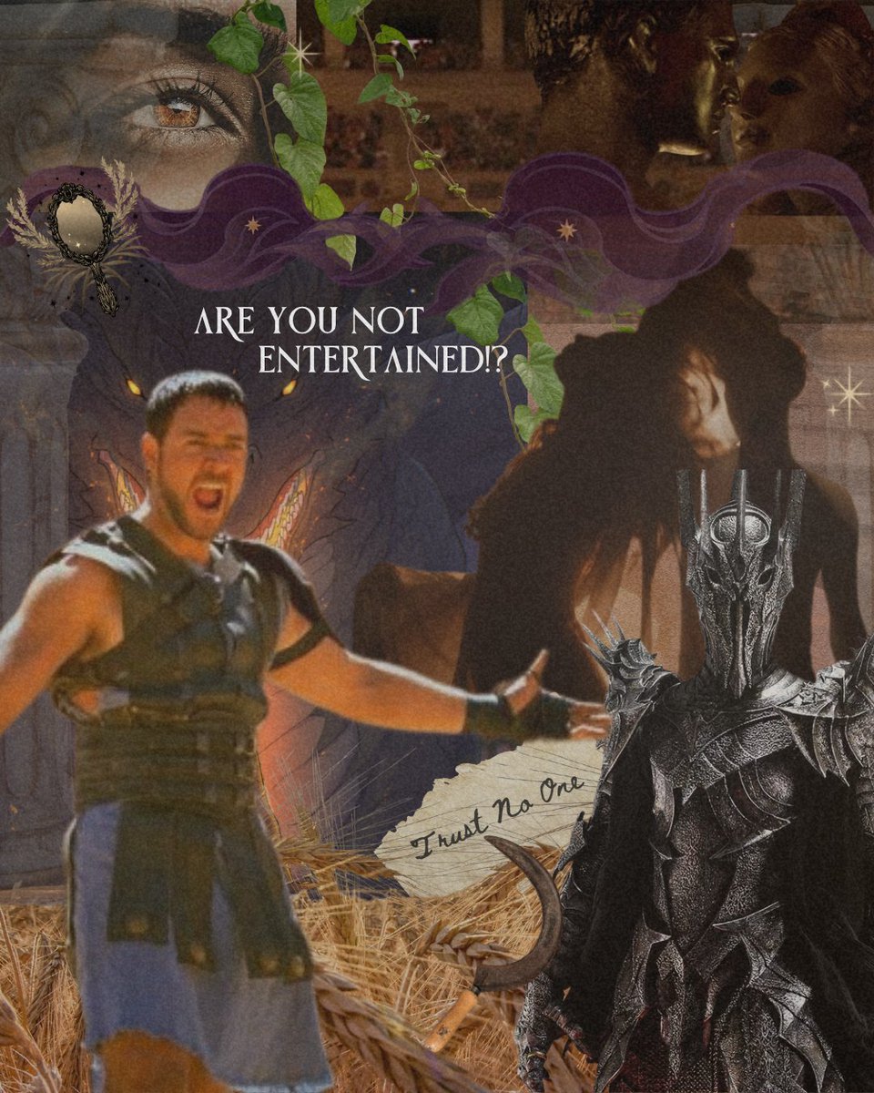wri_tor's tweet photo. GLADIATOR w/ elves🧝🏼‍♀️

In Belua, enemies of the crown become gladiators. When the princess’s ex childhood friend ends up in the arena, she must sabotage the games in order to save him—but if the emperor finds out, she becomes his next opponent.

#questpit #q #rf #f #amquerying https://t.co/k56OFMO6gP