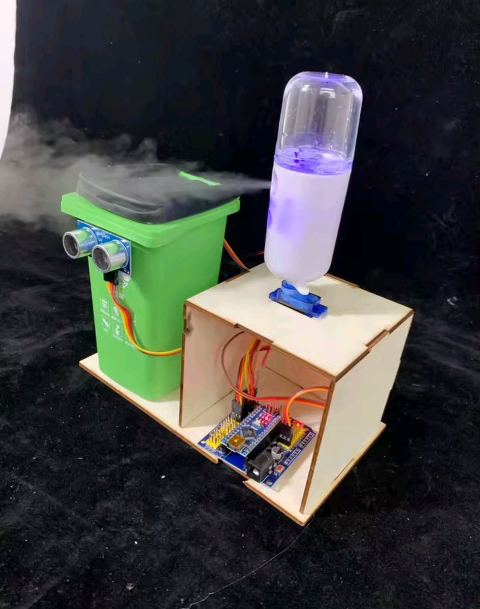 ebokify's tweet photo. SG90 Recycling Disinfection Trash Can Robot Ultrasonic Handmade Trash Can for Arduino Robot DIY Kit For NANO Programmable Robot
🏪 Get Now:
🔥 https://t.co/Vo7UByVS3L
#Arduino 🤖 | #SG90 ⚙️ | #SmartTrashCan 🗑️ | #RobotKit 🚀 | #STEMEducation 🎓 https://t.co/1dqc8Ipz7B