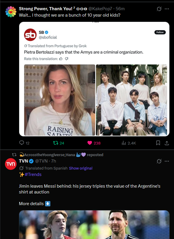 AuroraLee's tweet photo. @KakePop7 My timeline did a thing cause 10 year old girls also wouldn't be spending this much money on a jersey. lol https://t.co/m2GzsPMfST