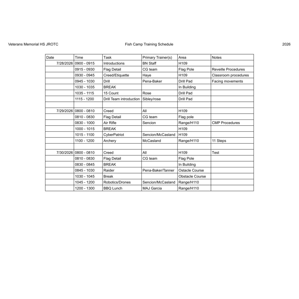 Veterans Memorial High School tweet media