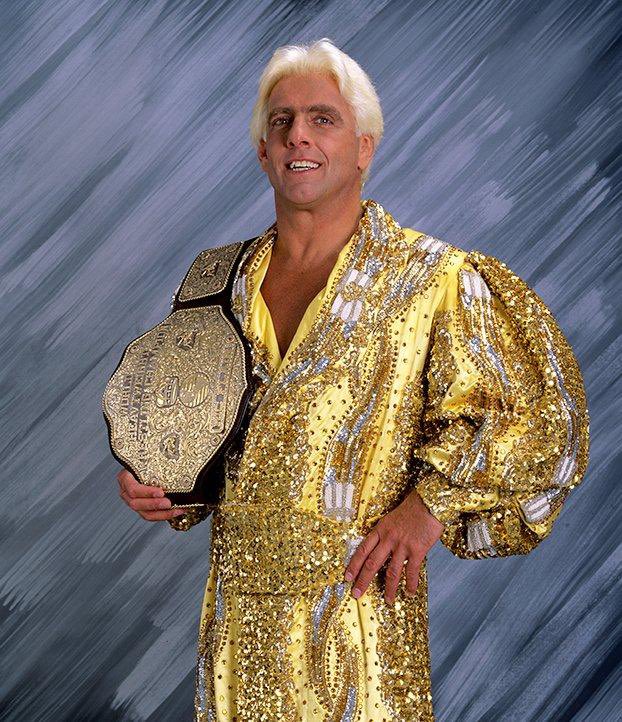 FadeAwayMedia's tweet photo. 🚨 Ric Flair has officially ditched the Los Angeles Lakers and becomes a Philadelphia 76ers fan. https://t.co/BypjgfLMhi