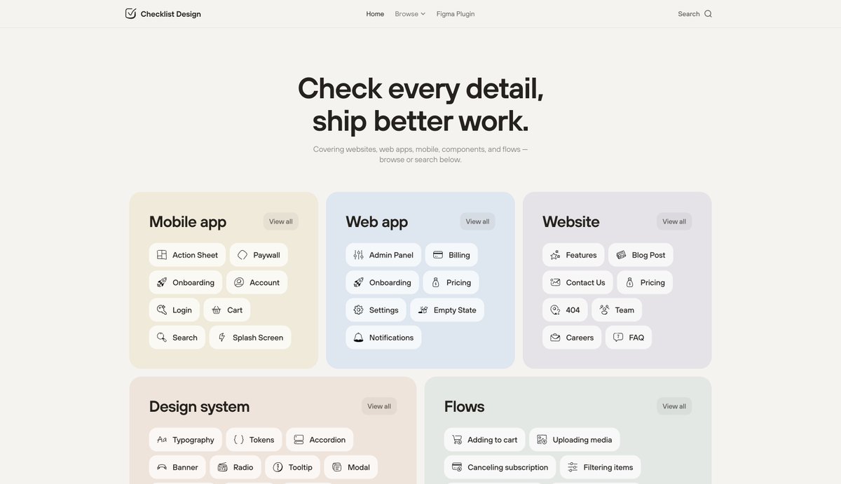 slava_hor's tweet photo. how do you design interfaces that feel complete?

this resource has practical checklists and visual references for pages, ui components and user flows–from loading states to password resets

useful for both designing and reviewing:
https://t.co/iycSenz7Vz https://t.co/giJDinSkez