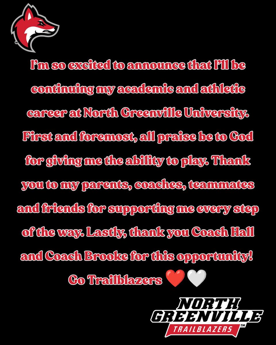 Rylee_Dotson27's tweet photo. Can’t wait to see what this next chapter holds!! ❤️🤍
#committed @NGUSoftball_ @NGUAthletics_  @Mojo_Carolinas https://t.co/zWrXMV4vZM
